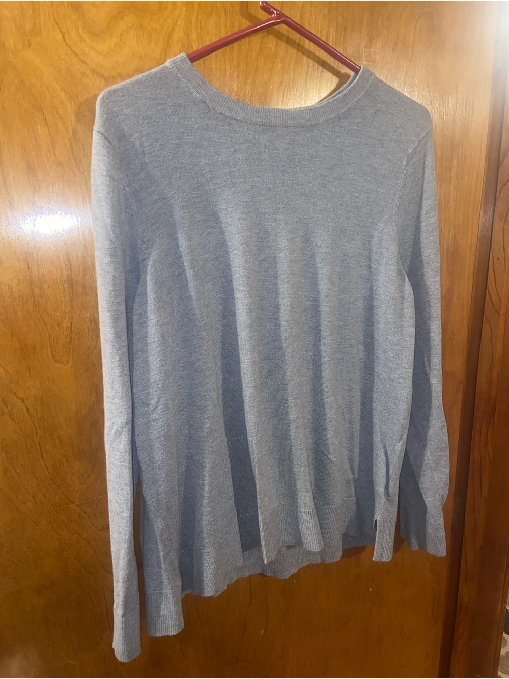 Style & Co Light Gray Women's Crewneck Sweater Size XL